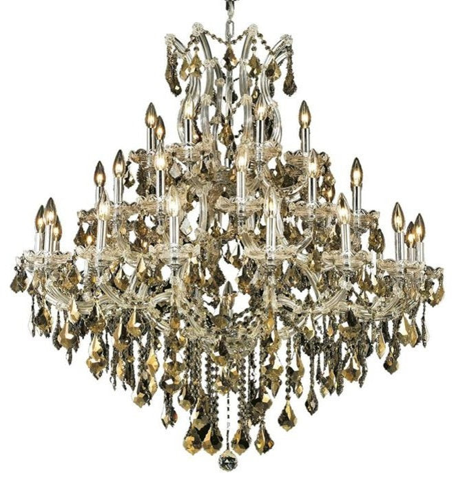 2800 Maria Theresa Collection Large Hanging Fixture, Royal CutBy Elegant Furniture & Lighting