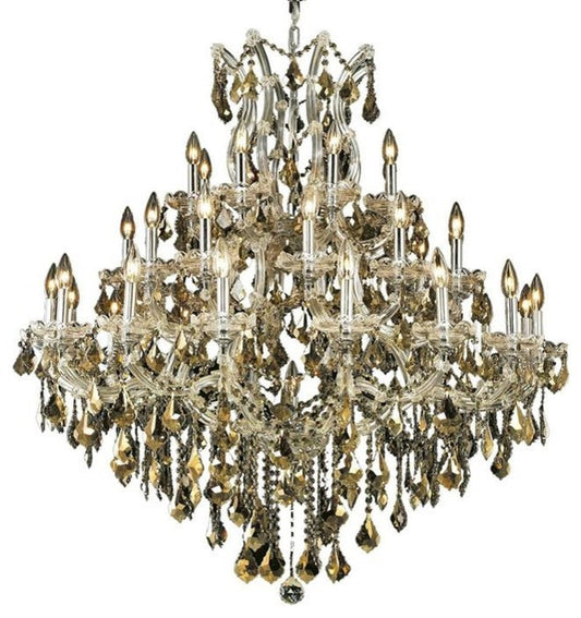 2800 Maria Theresa Collection Large Hanging Fixture, Royal CutBy Elegant Furniture & Lighting