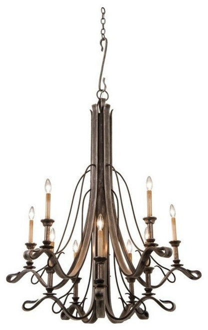 Keller 10-Light ChandelierBy KALCO LIGHTING