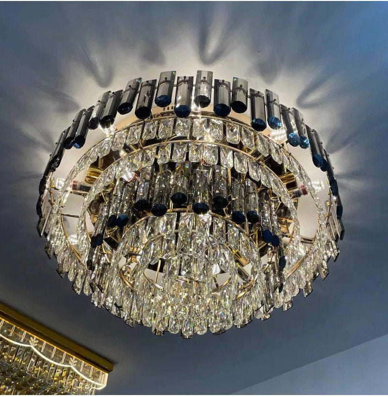 Adria | Large Luxury Crystal Chandelier, 31.5''By Miron Demid LLC
