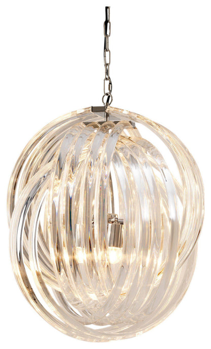 Lucite Loop Chandelier | Eichholtz Marco Polo MBy OROA - Furniture