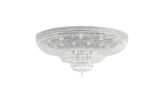 Petit Crystal Deluxe 36 Light Silver Clear Gemcut CrystalBy Schonbek