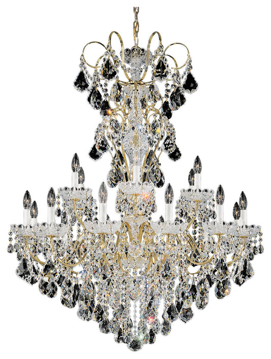 New Orleans 18-Light Chandelier in Rich Auerelia GoldBy Schonbek