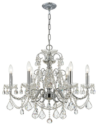 Crystorama Lighting Group 3226-CL-S Imperial 6 Light 26"W Crystal - PolishedBy Crystorama Lighting