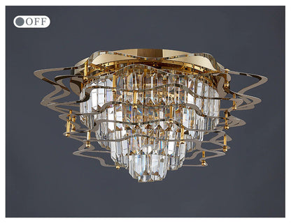 Adelfia | New Luxury Ceiling Chandelier, 31.5''By Miron Demid LLC