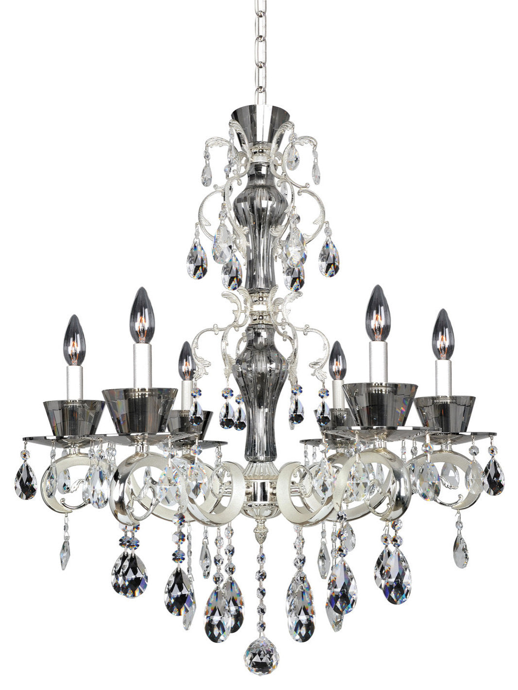 Locatelli 6-Light ChandelierBy Allegri Crystal by Kalco Lighting