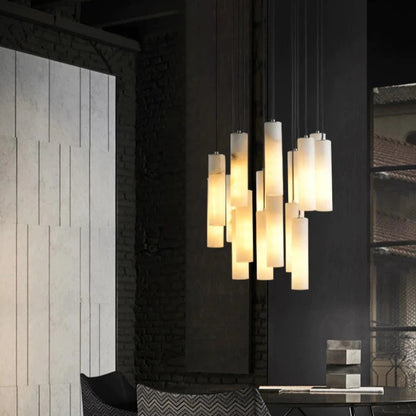 16-Light Natural Marble Modern ChandelierBy MORSALE