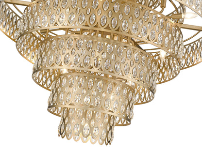 Z-Lite 822P45-HB 25 Light Pendant, Heirloom BrassBy Z-LIte