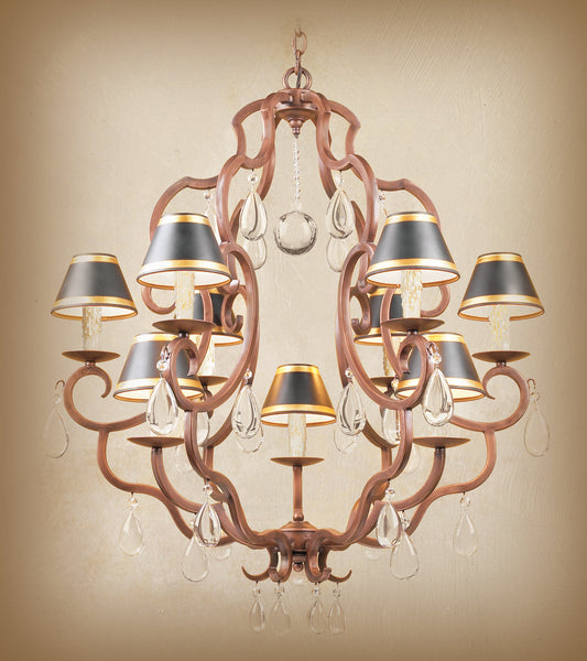 Arquette Crystal ChandelierBy Arte De Mexico