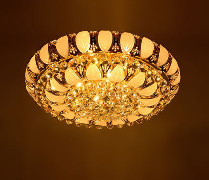 Acerenza | Luxury Modern Crystal LED Chandelier, Dia31.4xh9.8", Warm LightBy Miron Demid LLC
