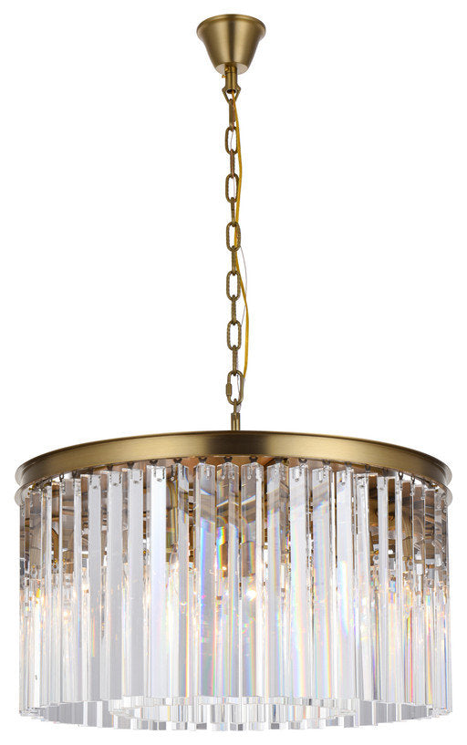 Elegant Lighting Sydney 26" Round Crystal ChandelierBy Elegant Furniture & Lighting