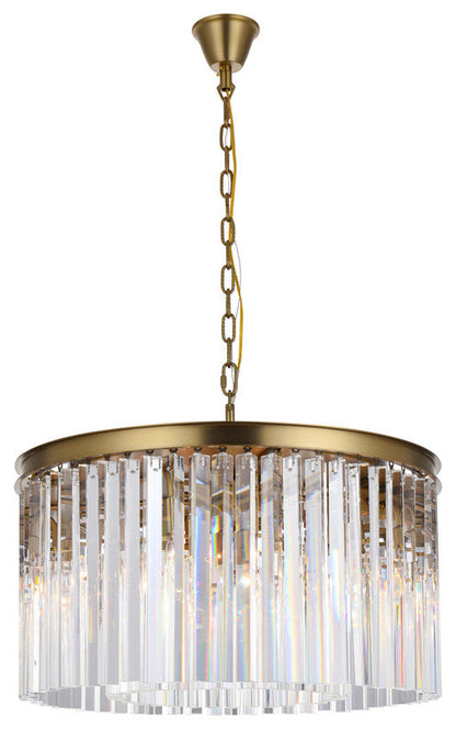 Elegant Lighting Sydney 26" Round Crystal ChandelierBy Elegant Furniture & Lighting