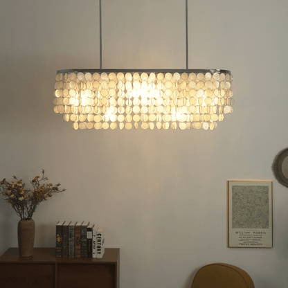 Liora Shell Linear Chandelier