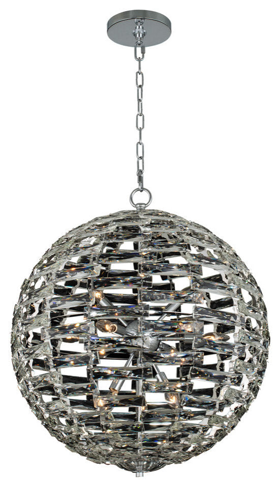 Allegri Alta 16 Light Pendant 037257-010-FR001By Allegri Crystal by Kalco Lighting