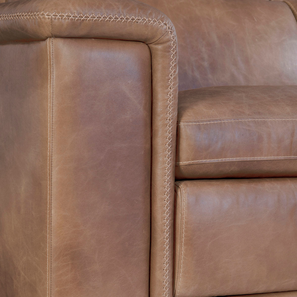 4-Piece Lioni Leather Power Motion Sectional