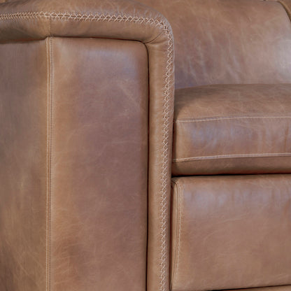 4-Piece Lioni Leather Power Motion Sectional