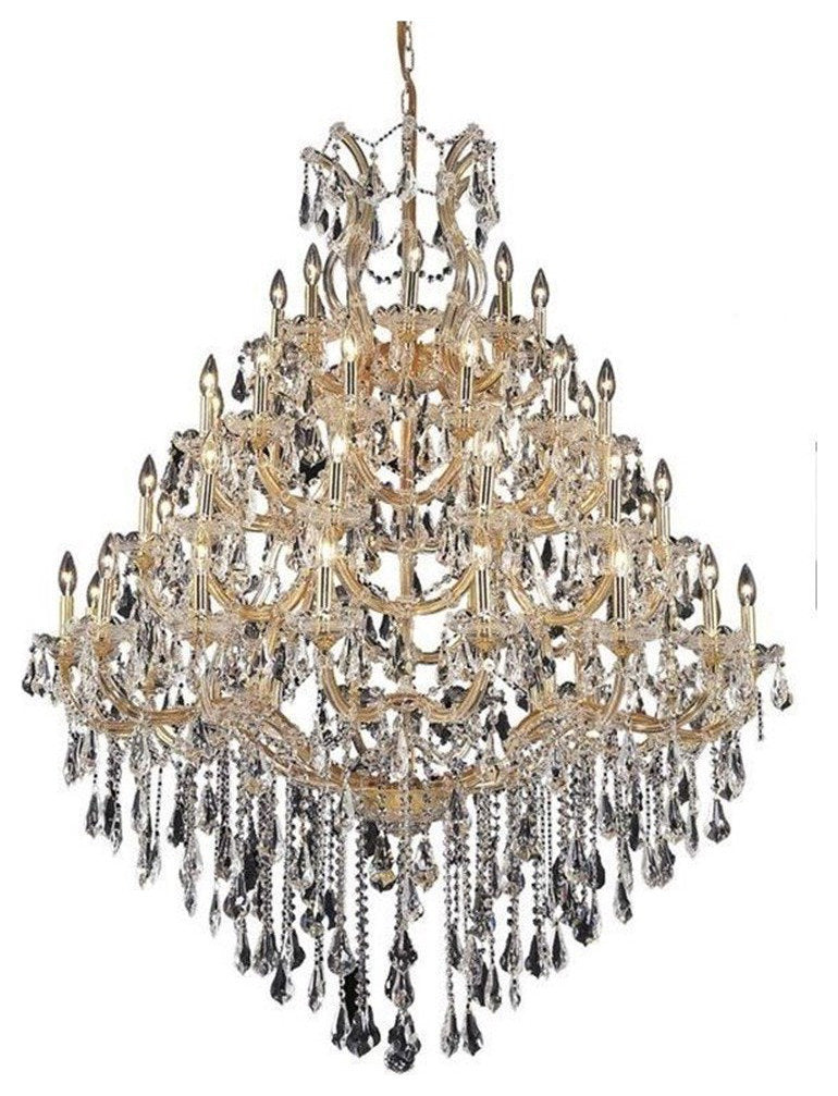 Elegant Lighting Maria Theresa 46" 49 Light Royal Crystal ChandelierBy Elegant Furniture & Lighting
