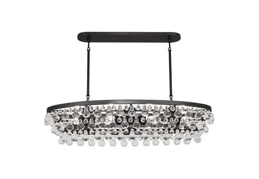 Robert Abbey Z1007 Bling - Eight Light Oval ChandelierBy Robert Abbey, Inc.