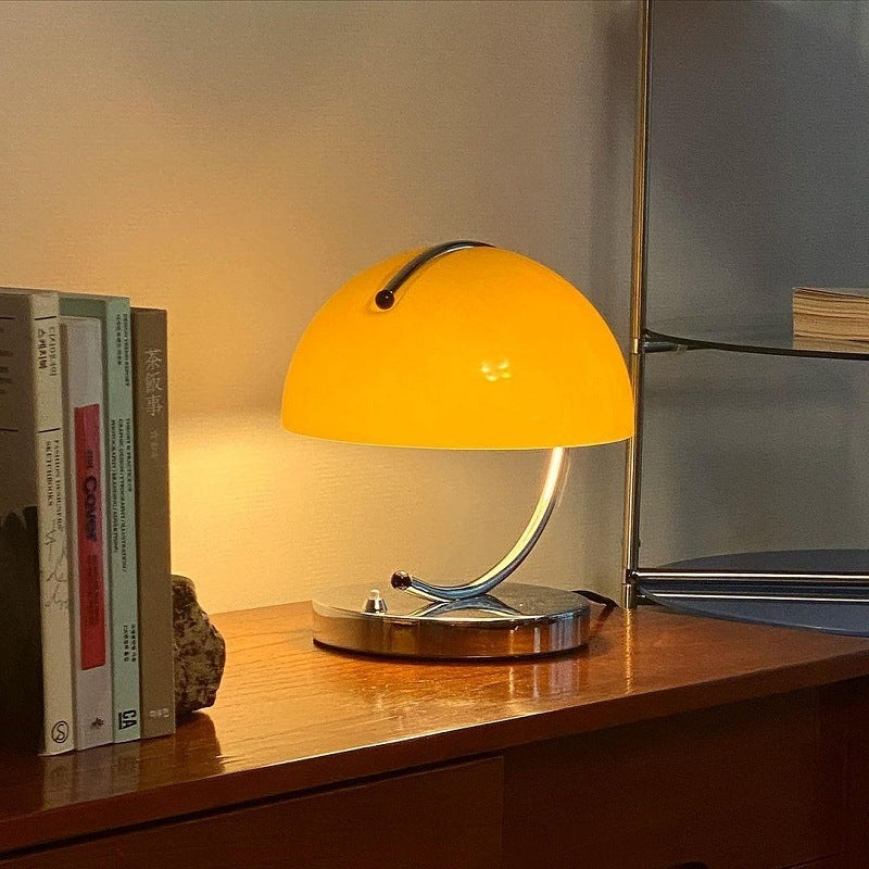 NovaOrb Retro Space Age Table Lamp �C Futuristic Glow for Home and Office