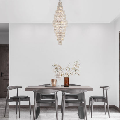 9 Tier Chrome Crystal ChandelierBy Design Living