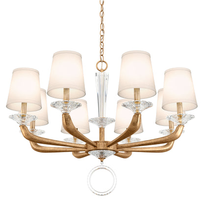 Schonbek Ma1008N-26O 8 Light Crystal Chandelier, French GoldBy Schonbek