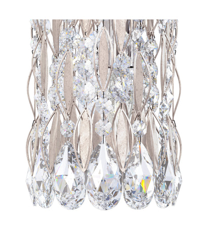 Schonbek Rs8341N-48S 3 Light Crystal Pendant, Antique SilverBy Schonbek