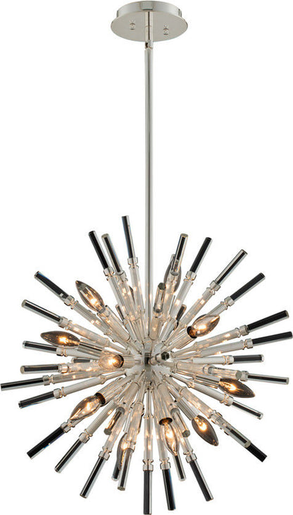 Sprazzo Pendant, Polished Silver, 22"By KALCO LIGHTING