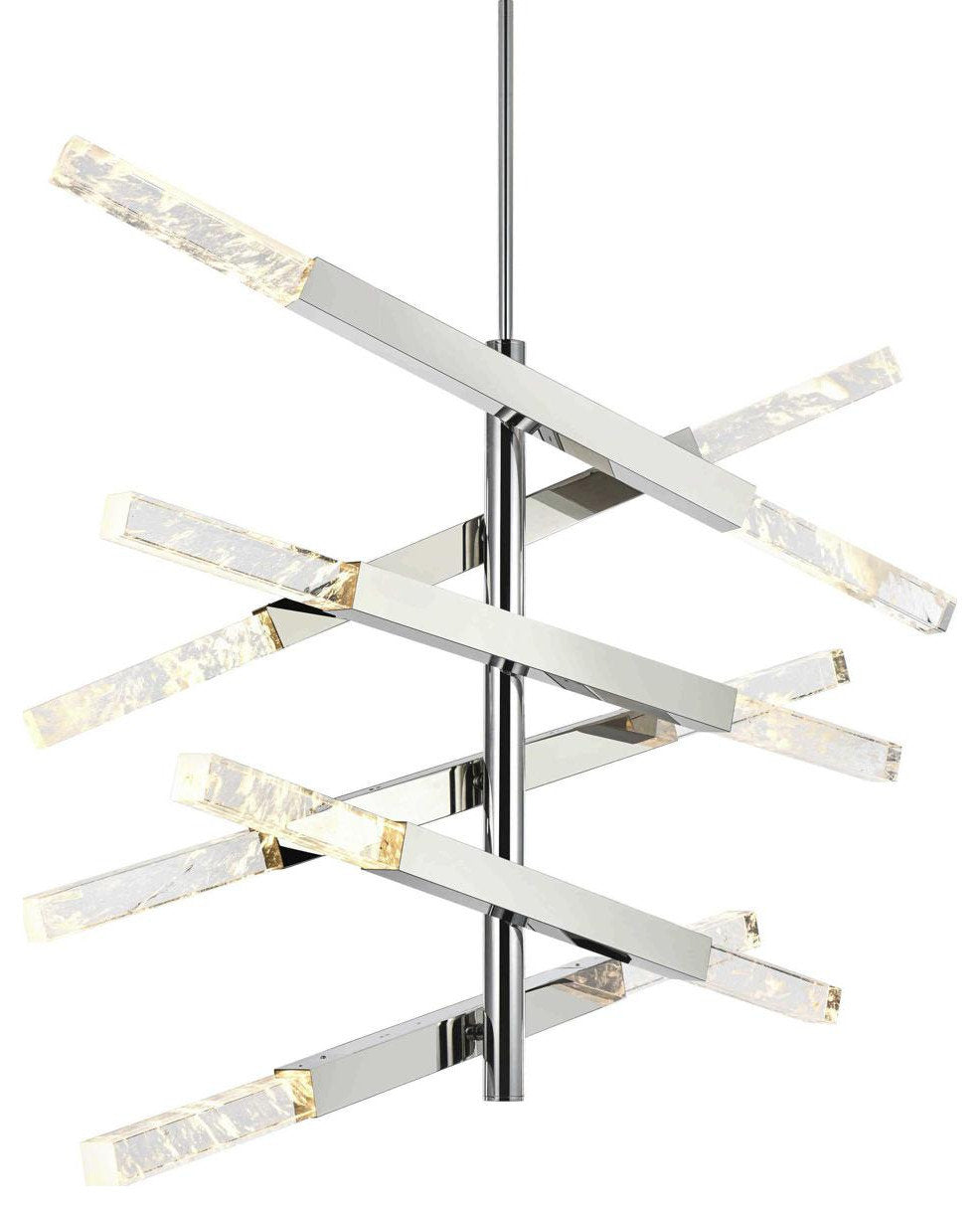 Ari 12 Light Pendant, ChromeBy Elegant Furniture & Lighting