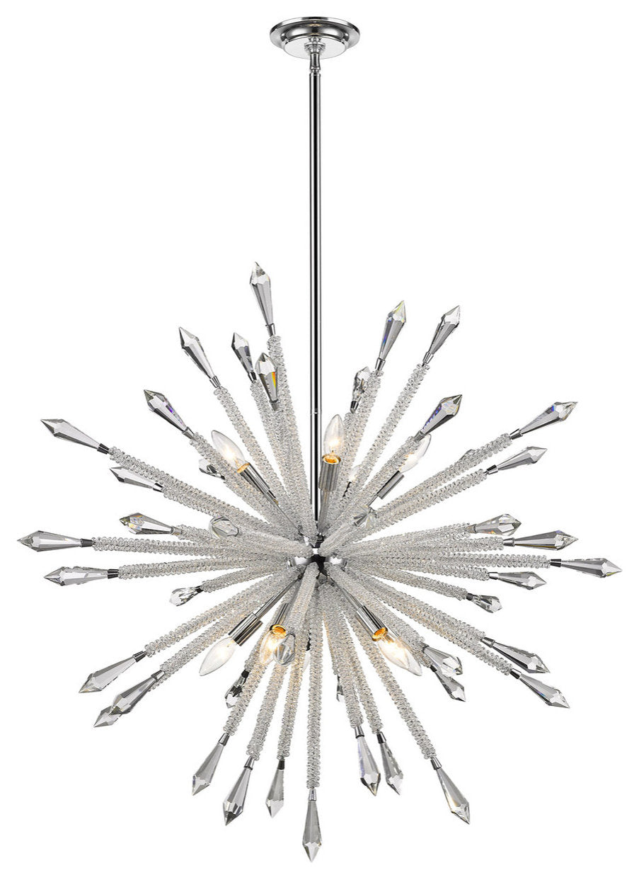 Soleia 10 Light Chandelier, 10, 26.4By Z-LIte