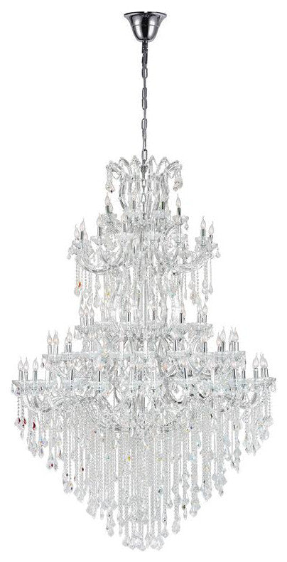 CWI Lighting Maria Theresa 84 Light Up Traditional Metal Chandelier in ChromeBy CWI Lighting