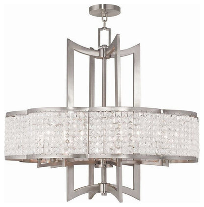 Livex Lighting 50578-91 Grammercy - 8 Light Chandelier in Grammercy Style - 30 IBy Livex Lighting Inc.