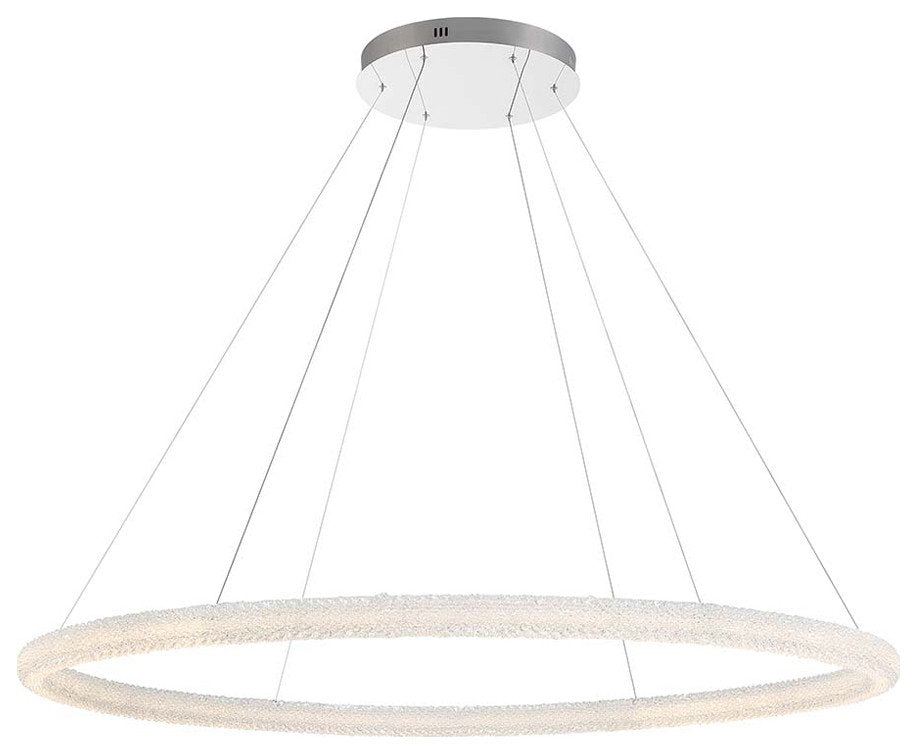 Sassi 1-Light Chandelier, ChromeBy Eurofase Lighting