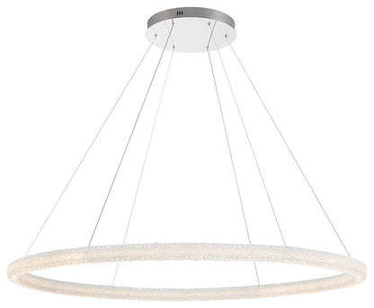 Sassi 1-Light Chandelier, ChromeBy Eurofase Lighting
