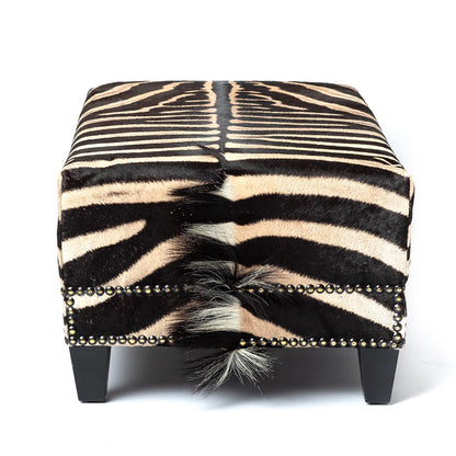 44" Genuine Hide Ottoman
