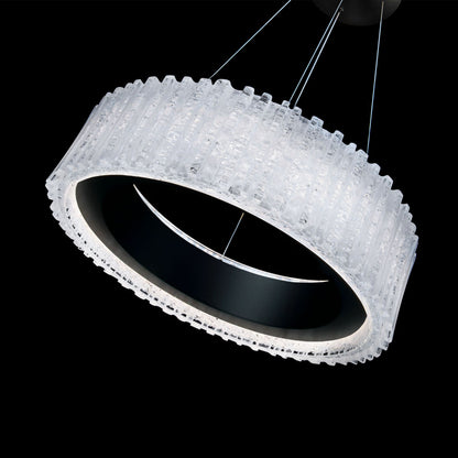 Modern Forms PD-70128 Rhiannon 28"W LED Ring Chandelier - BlackBy Modern Forms