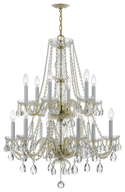 Crystorama Lighting Group 1137-CL-S Traditional Crystal 12 Light - PolishedBy Crystorama Lighting
