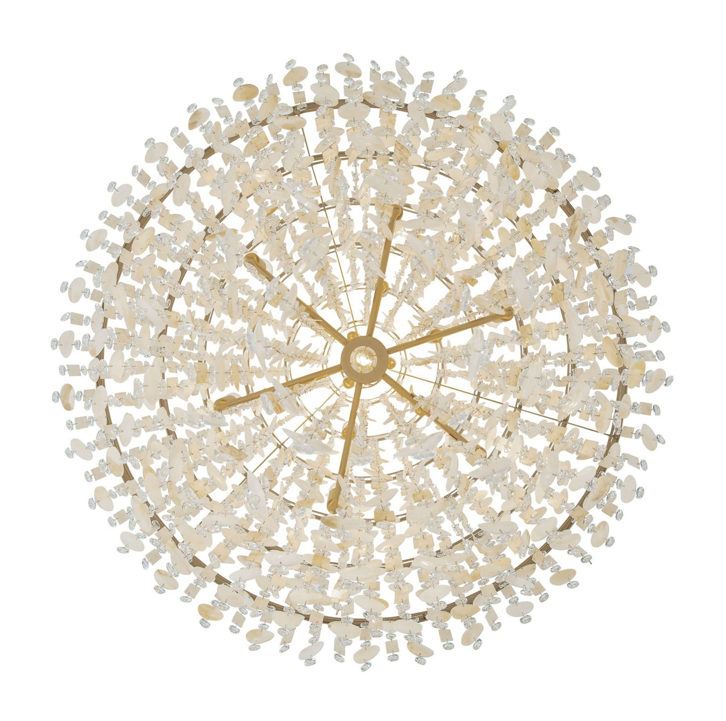 Varaluz 377C16 Kalani 16 Light 41"W Waterfall Chandelier - French GoldBy Varaluz