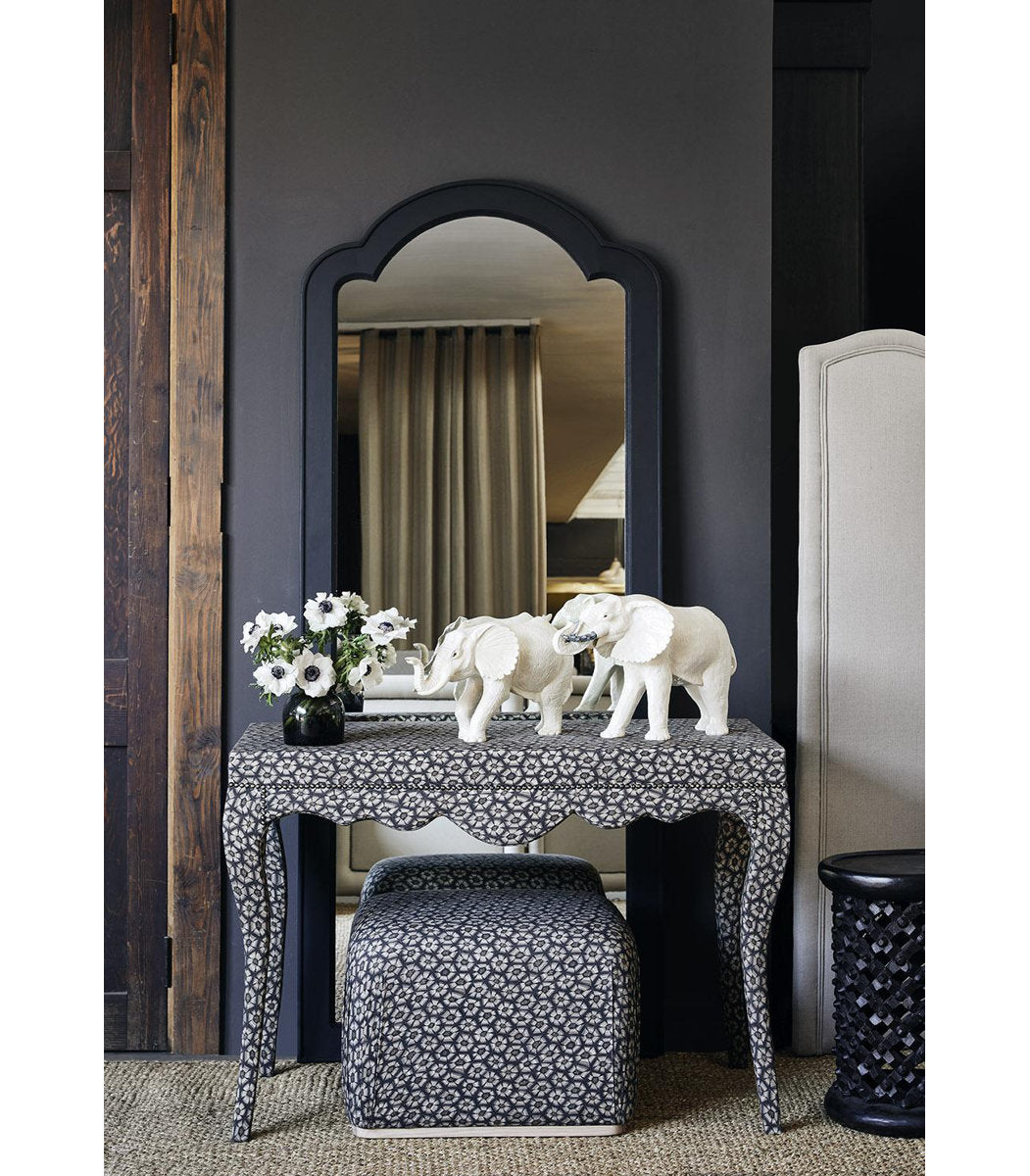 48" Linen Console Table