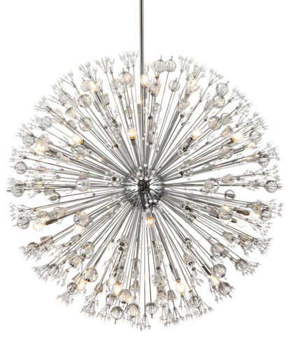 Elegant Lighting 2500D50 Vera 34 Light 50"W Crystal Sputnik - ChromeBy Elegant Furniture & Lighting