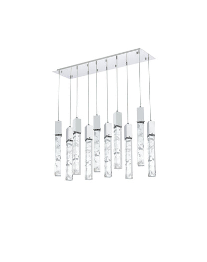 Home Living 42" Pendant, ChromeBy Home Living
