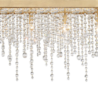 Winham 6 Light Antique Gold ChandelierBy Crystorama Lighting