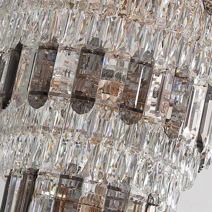 Voltri | Post-modern Grand Luxury Crystal Chandelier, Dia31.5"By Miron Demid LLC