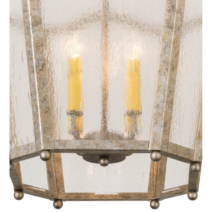 4 - Light Glass Chandelier