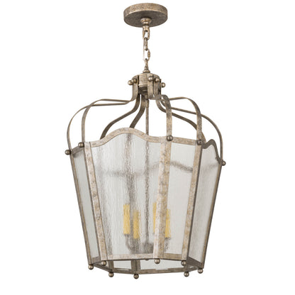 4 - Light Glass Chandelier
