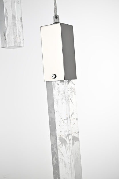 Home Living 26" Pendant, ChromeBy Home Living