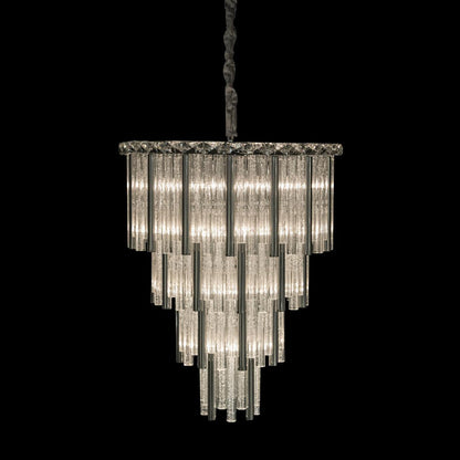 Chimes 18-Light Crystal Chandelier - SilverBy Michael Amini