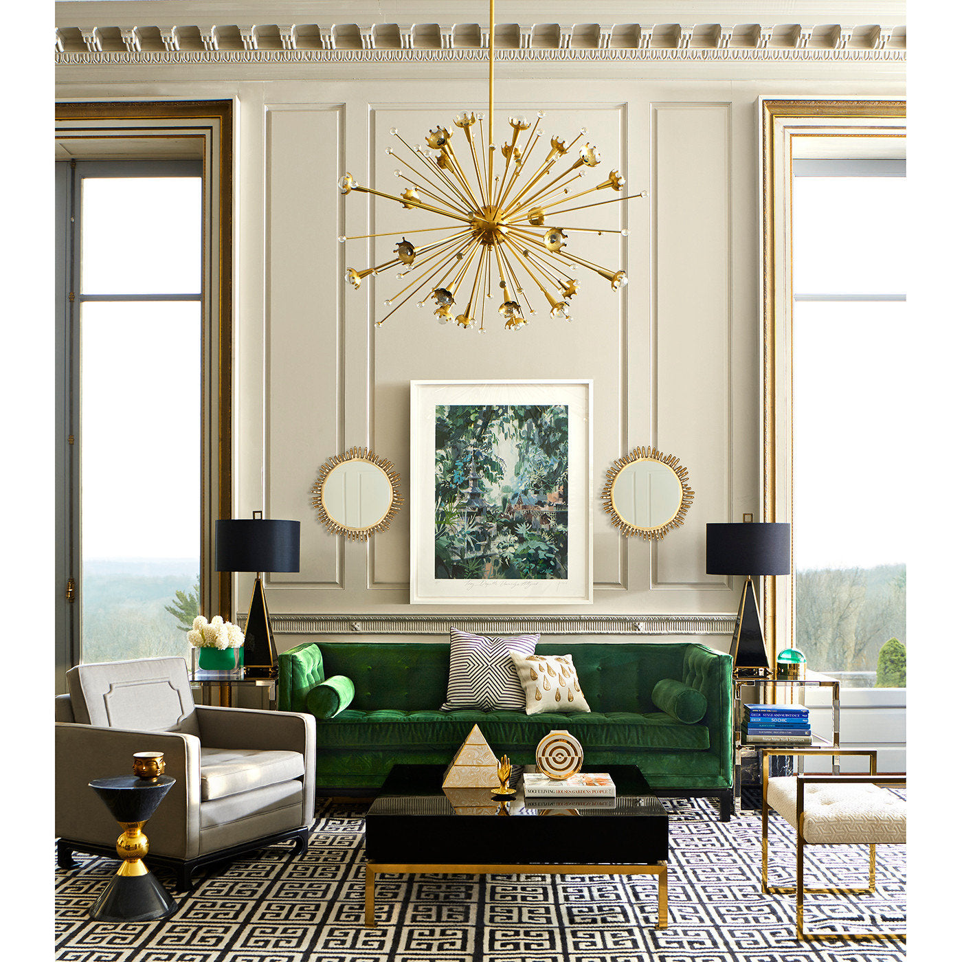 Giant Sputnik ChandelierBy Jonathan Adler