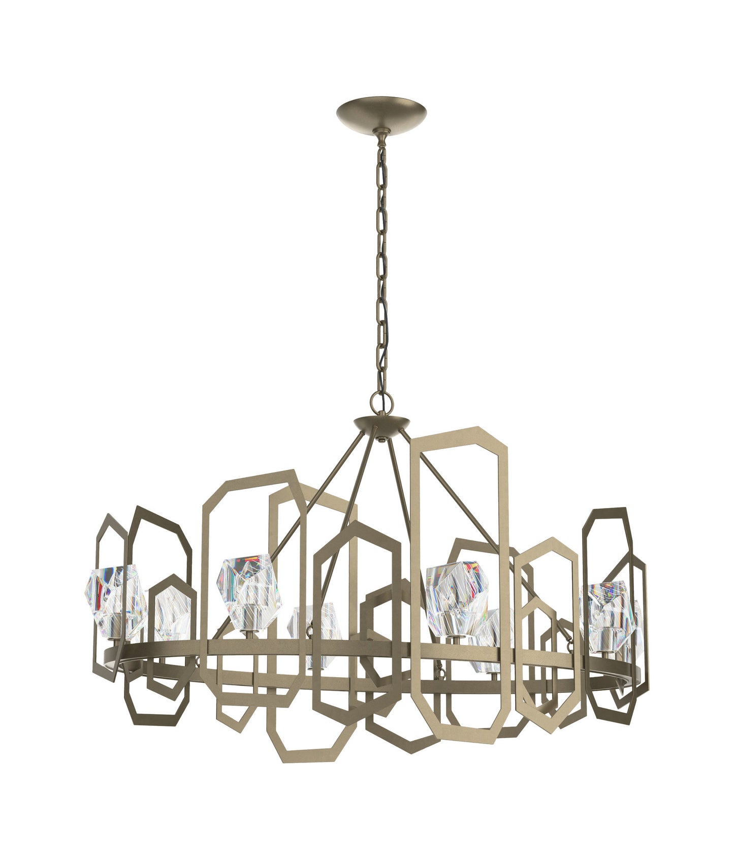 Gatsby Chandelier, Soft GoldBy Synchronicity