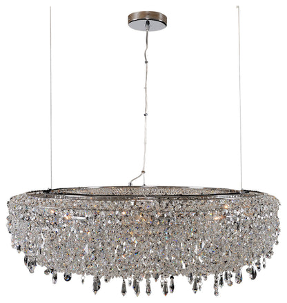 Voltare 42x7" 12-Light Transitional Large Pendants by AllegriBy Allegri Crystal by Kalco Lighting
