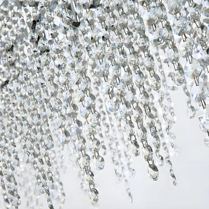 Aci Catena | Modern Square LED Ceiling Chandelier, Gold, L31.5xw31.5", Warm Light, DimmableBy Miron Demid LLC